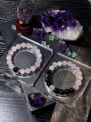 aries exclusive pink crystal bracelet