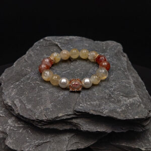 eternal heart crystal bracelet