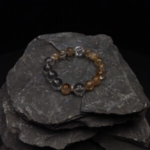 golden radiance crystal bracelet